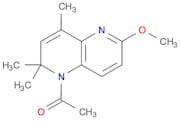 1,5-Naphthyridine, 1-acetyl-1,2-dihydro-6-methoxy-2,2,4-trimethyl-