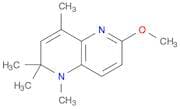 1,5-Naphthyridine, 1,2-dihydro-6-methoxy-1,2,2,4-tetramethyl-