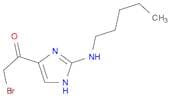 Ethanone, 2-bromo-1-[2-(pentylamino)-1H-imidazol-4-yl]-