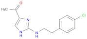 Ethanone, 1-[2-[[2-(4-chlorophenyl)ethyl]amino]-1H-imidazol-4-yl]-
