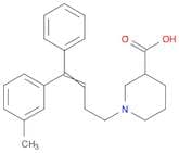 3-Piperidinecarboxylic acid, 1-[4-(3-methylphenyl)-4-phenyl-3-butenyl]-