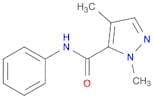 1H-Pyrazole-5-carboxamide, 1,4-dimethyl-N-phenyl-