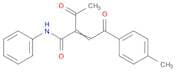 2-Butenamide, 2-acetyl-4-(4-methylphenyl)-4-oxo-N-phenyl-