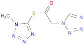 1H-Tetrazole-1-ethanethioic acid, S-(1-methyl-1H-tetrazol-5-yl) ester