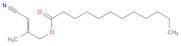 Dodecanoic acid, 3-cyano-2-methyl-2-propenyl ester