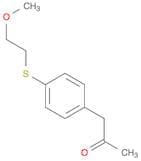 2-Propanone, 1-[4-[(2-methoxyethyl)thio]phenyl]-