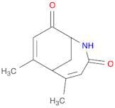 2-Azabicyclo[4.3.1]deca-4,7-diene-3,9-dione, 5,7-dimethyl-