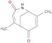2-Azabicyclo[4.3.1]deca-4,8-diene-3,7-dione, 5,9-dimethyl-