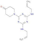 1-(4,6-Bis(allylamino)-1,3,5-triazin-2-yl)piperidin-4-one