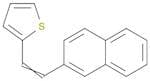 Thiophene, 2-[2-(2-naphthalenyl)ethenyl]-