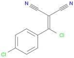 Propanedinitrile, [chloro(4-chlorophenyl)methylene]-