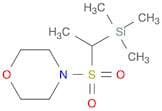 Morpholine, 4-[[1-(trimethylsilyl)ethyl]sulfonyl]-