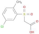 Acetic acid, [(5-chloro-2-methylphenyl)sulfonyl]-