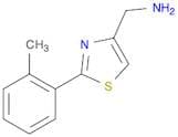 C-(2-o-Tolyl-thiazol-4-yl)-methylamine