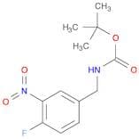 tert-Butyl 4-fluoro-3-nitrobenzylcarbamate