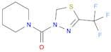 Piperidine, 1-[[5-(trifluoromethyl)-1,3,4-thiadiazol-3(2H)-yl]carbonyl]-