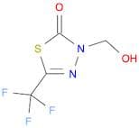 1,3,4-Thiadiazol-2(3H)-one, 3-(hydroxymethyl)-5-(trifluoromethyl)-