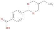 Benzoic acid, 4-(5-ethyl-1,3-dioxan-2-yl)-
