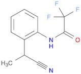 Acetamide, N-[2-(1-cyanoethyl)phenyl]-2,2,2-trifluoro-