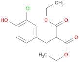 Propanedioic acid, (3-chloro-4-hydroxyphenyl)methyl-, diethyl ester