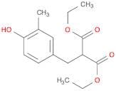 Propanedioic acid, (4-hydroxy-3-methylphenyl)methyl-, diethyl ester