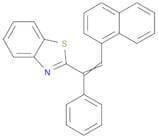 Benzothiazole, 2-[2-(1-naphthalenyl)-1-phenylethenyl]-