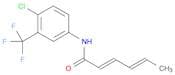 2,4-Hexadienamide, N-[4-chloro-3-(trifluoromethyl)phenyl]-, (E,E)-