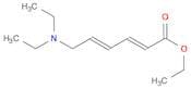 2,4-Hexadienoic acid, 6-(diethylamino)-, ethyl ester, (E,E)-
