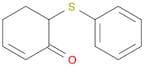 2-Cyclohexen-1-one, 6-(phenylthio)-