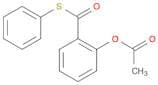 Benzenecarbothioic acid, 2-(acetyloxy)-, S-phenyl ester