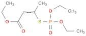 2-Butenoic acid, 3-[(diethoxyphosphinyl)thio]-, ethyl ester