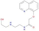 Acetamide, N-[2-[(2-hydroxyethyl)amino]ethyl]-2-(8-quinolinyloxy)-