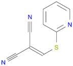 Propanedinitrile, [(2-pyridinylthio)methylene]-