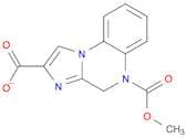 Imidazo[1,2-a]quinoxaline-2,5(4H)-dicarboxylic acid, 5-methyl ester