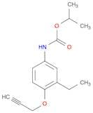 Carbamic acid, [3-ethyl-4-(2-propynyloxy)phenyl]-, 1-methylethyl ester