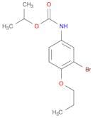 Carbamic acid, (3-bromo-4-propoxyphenyl)-, 1-methylethyl ester