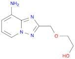 Ethanol, 2-[(8-amino[1,2,4]triazolo[1,5-a]pyridin-2-yl)methoxy]-