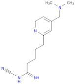 2-Pyridinepentanimidamide, N-cyano-4-[(dimethylamino)methyl]-