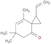 Spiro[2.5]oct-7-en-4-one, 1-ethenyl-6,6,8-trimethyl-