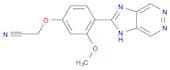 2-(4-(1H-Imidazo[4,5-d]pyridazin-2-yl)-3-methoxyphenoxy)acetonitrile