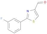 2-(3-FLUOROPHENYL)THIAZOLE-4-CARBALDEHYDE