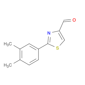2-(3,4-Dimethylphenyl)thiazole-4-carbaldehyde