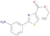 Ethyl 2-(3-aminophenyl)thiazole-4-carboxylate