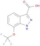 7-(Trifluoromethoxy)-1H-indazole-3-carboxylic acid