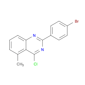 2-(4-Bromophenyl)-4-chloro-5-methylquinazoline