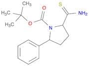 tert-Butyl 2-carbamothioyl-5-phenylpyrrolidine-1-carboxylate