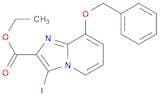 Ethyl 8-(benzyloxy)-3-iodoimidazo[1,2-a]pyridine-2-carboxylate