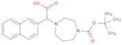 2-(4-(tert-Butoxycarbonyl)-1,4-diazepan-1-yl)-2-(naphthalen-2-yl)acetic acid