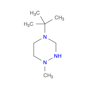 1,2,4-Triazine, 4-(1,1-dimethylethyl)hexahydro-1-methyl-