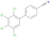 2',3',4',5'-tetrachlorobiphenyl-4-carbonitrile